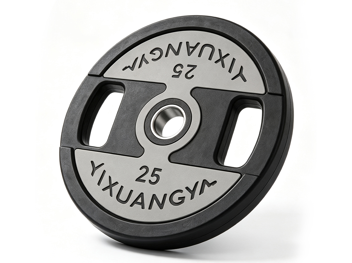 Double‑Hole Grip Rubber‑Coated Plate